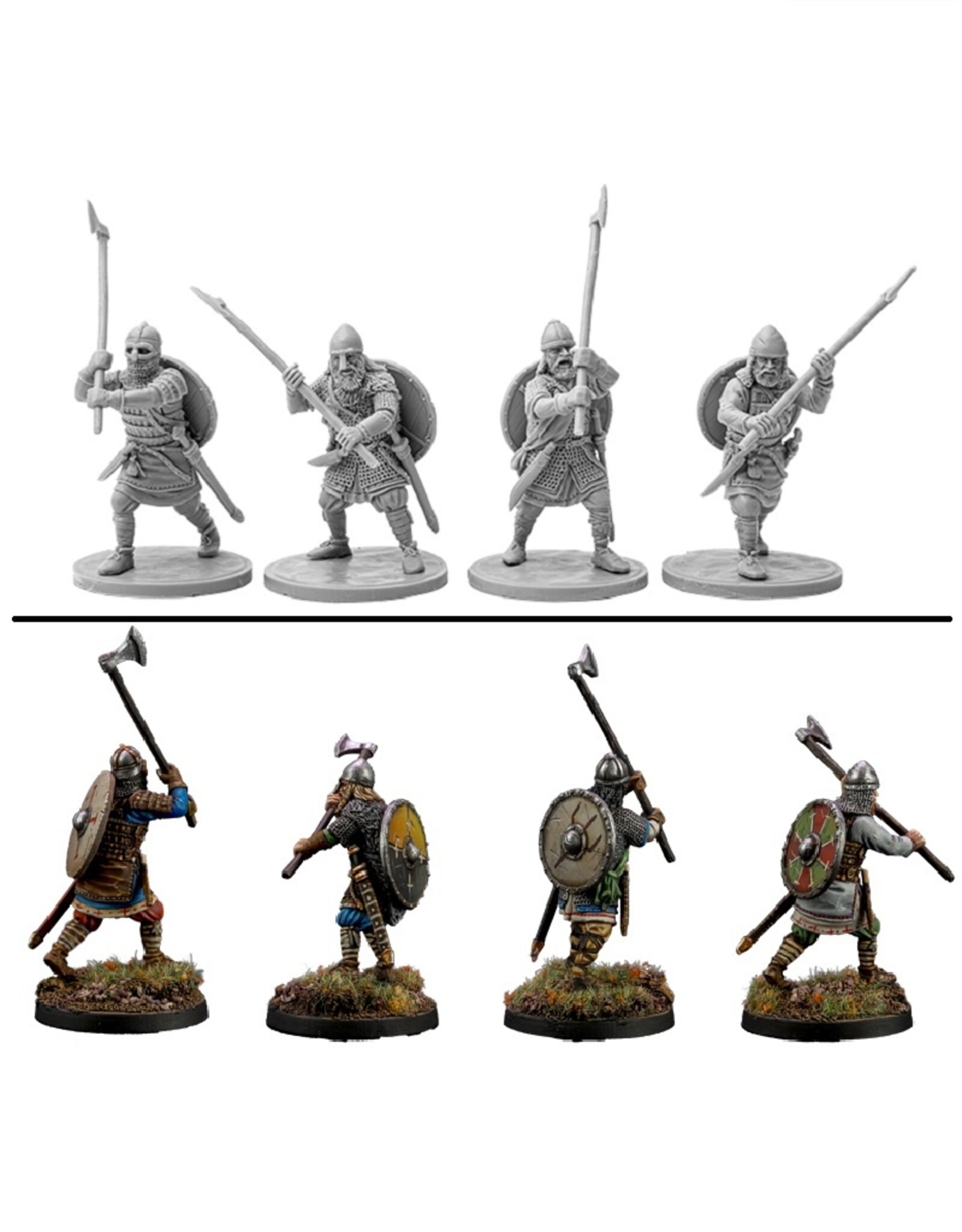 V&V Miniatures Viking Warriors 3 (Axes)