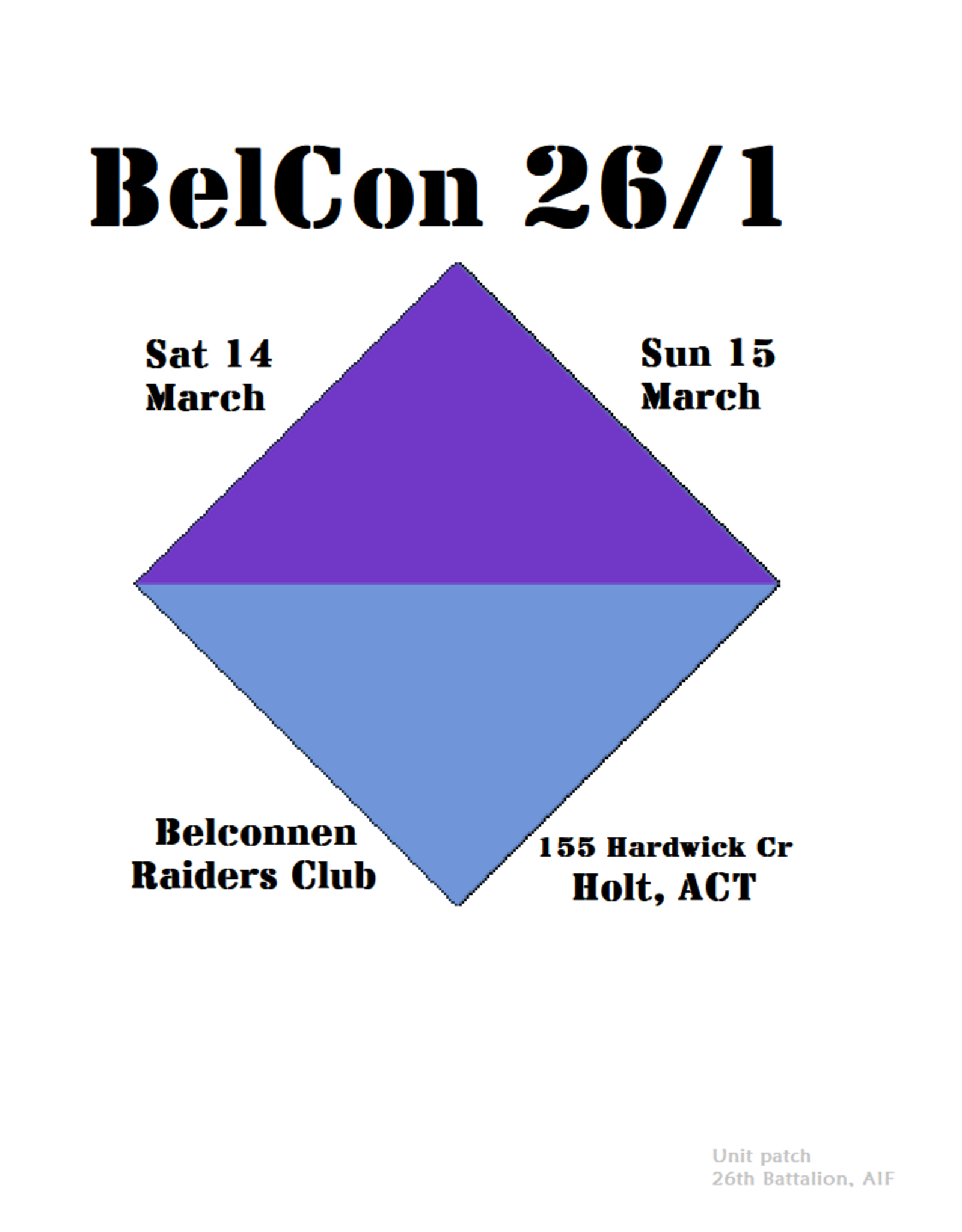 Olympian Games BelCon 26-1 entry - Battletech