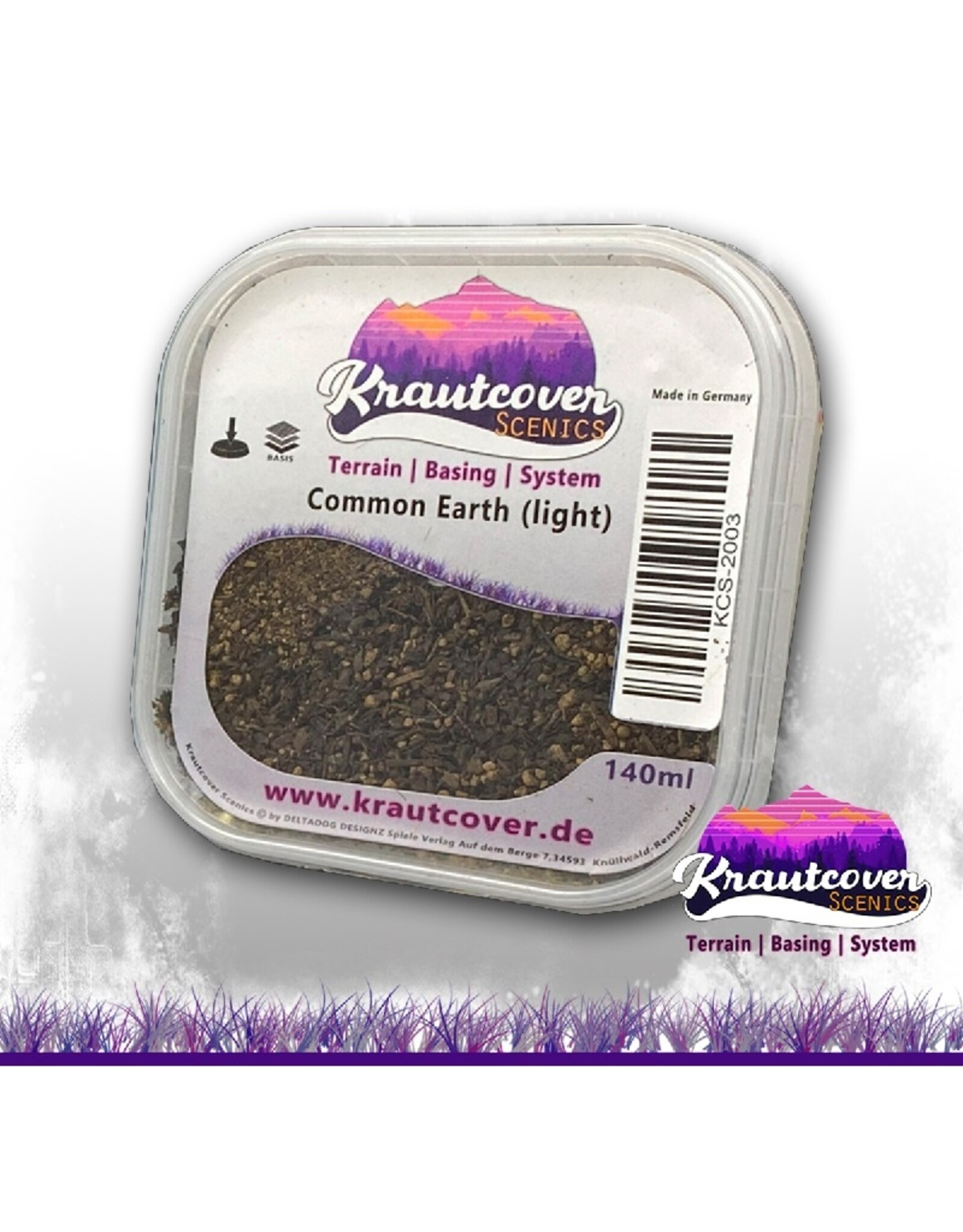 Krautcover Groundcover - Common Earth Light