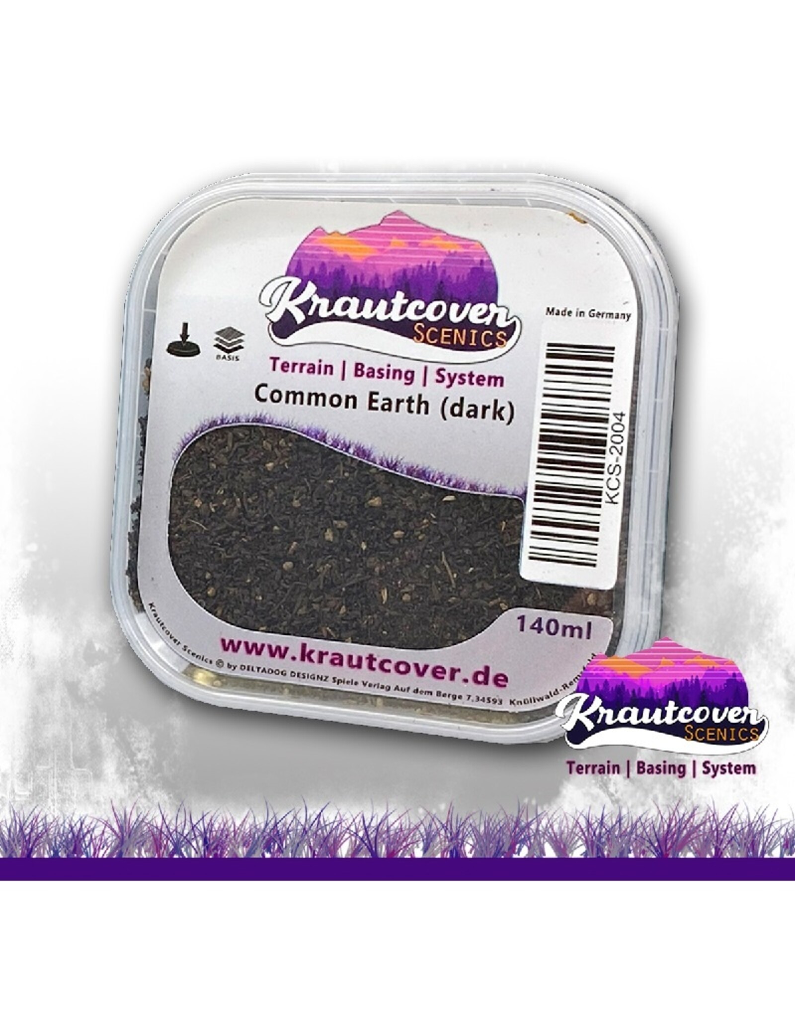 Krautcover Groundcover - Common Earth Dark