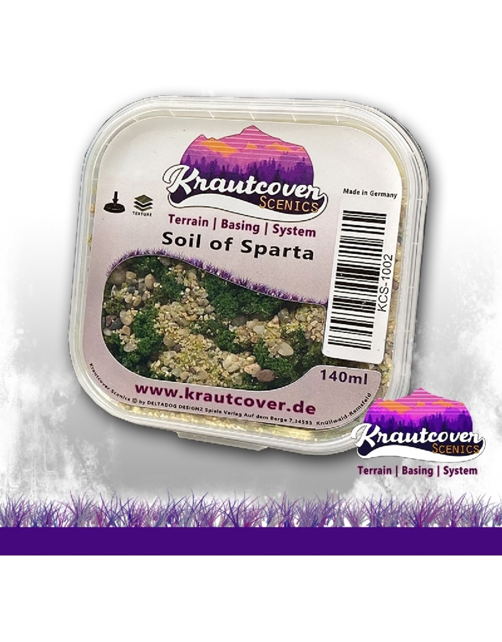 Krautcover Basecover - Soil of Sparta
