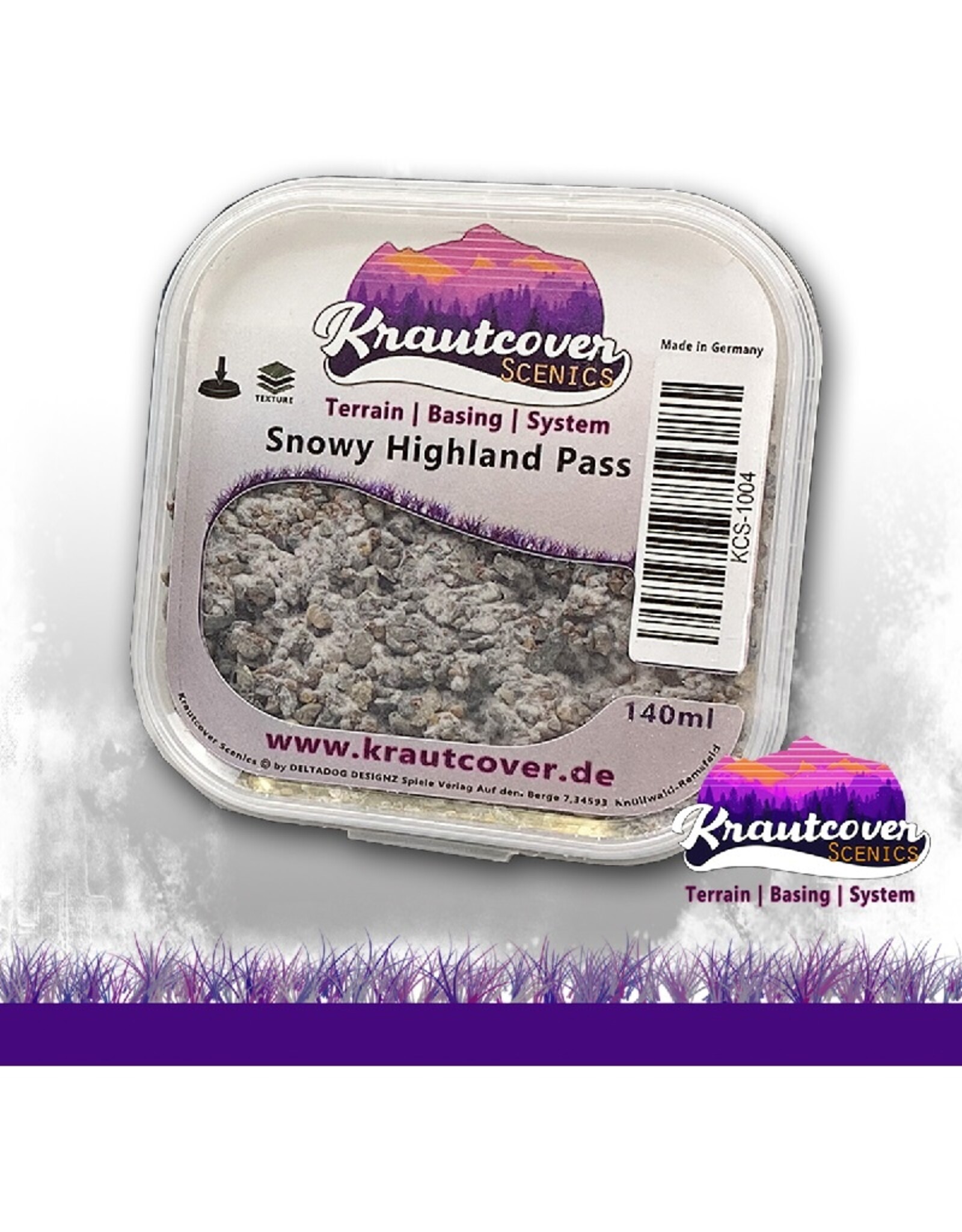 Krautcover Basecover - Snowy Highland Pass