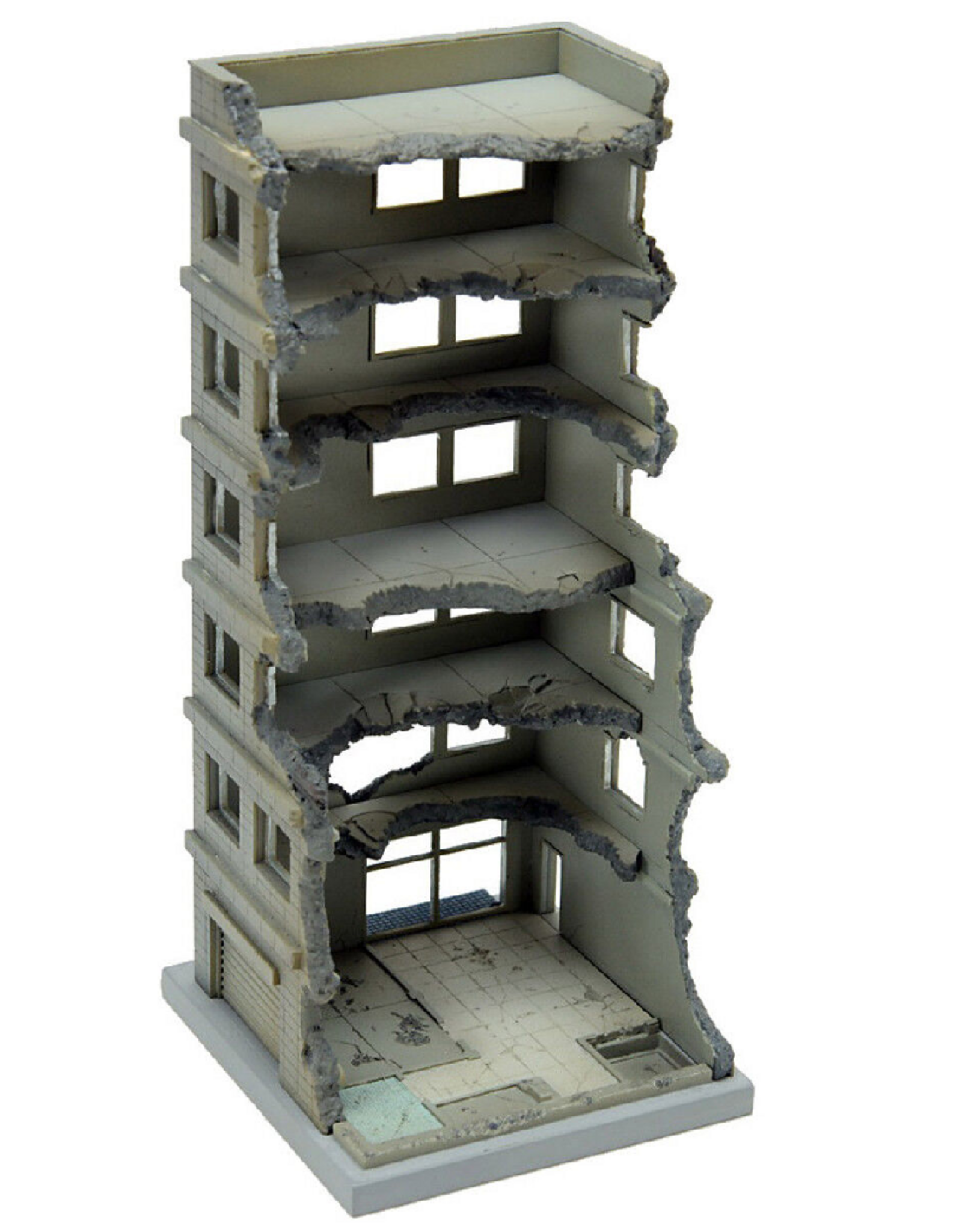 Tomytec Destroyed Building A (1/144)