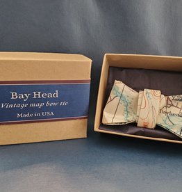 Vintage Map Bow Tie