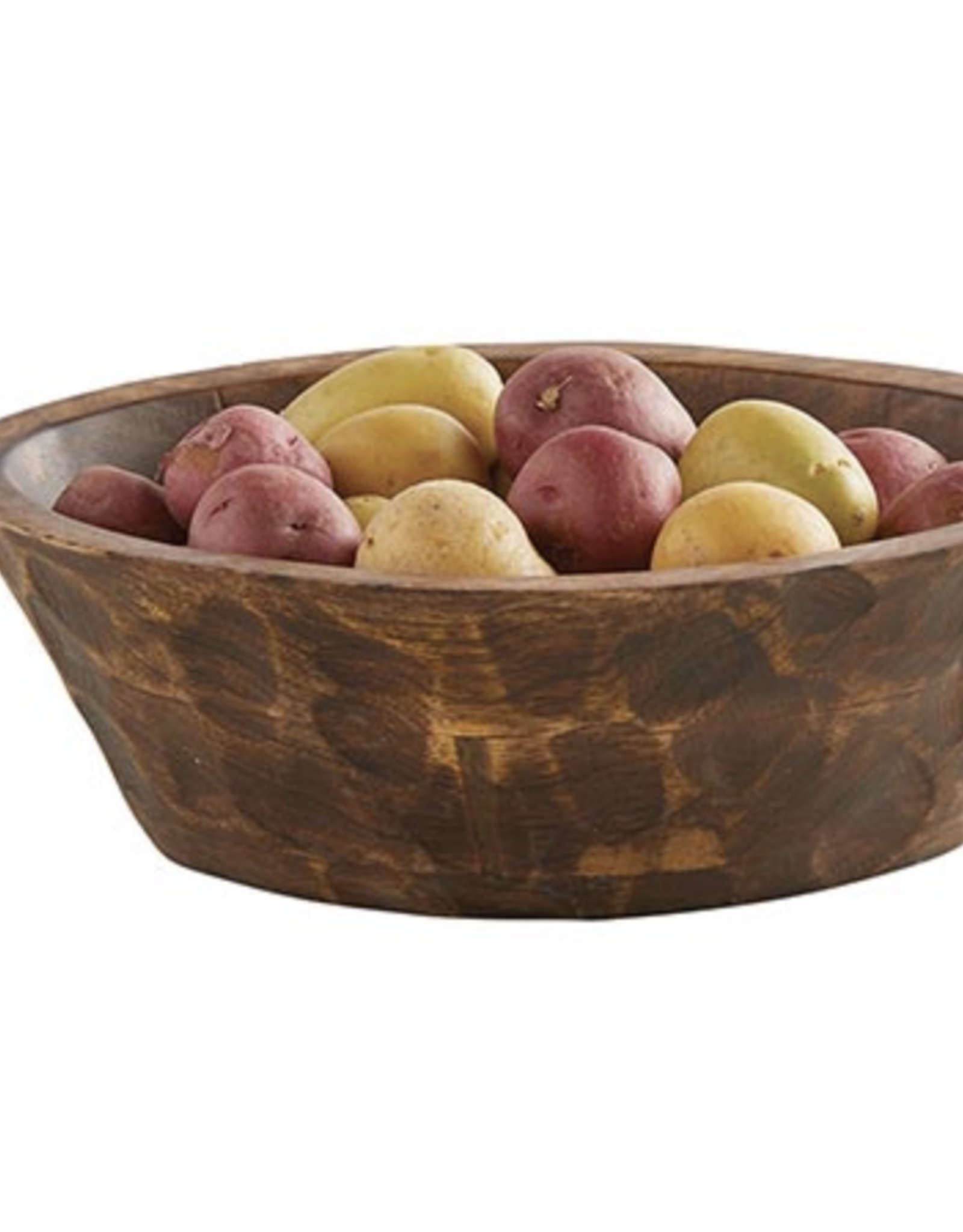 Oval Wooden Bowl -Large