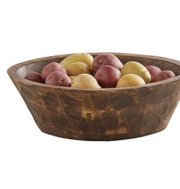 Oval Wooden Bowl -Large