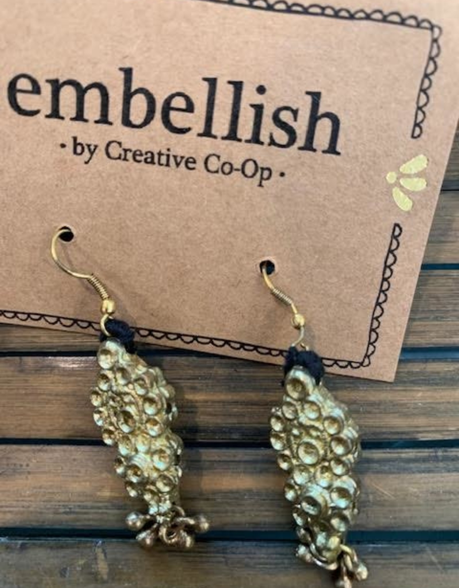 Creative Co Op Embellish Alloy Earrings