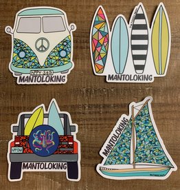 Manto stickers 4 styles