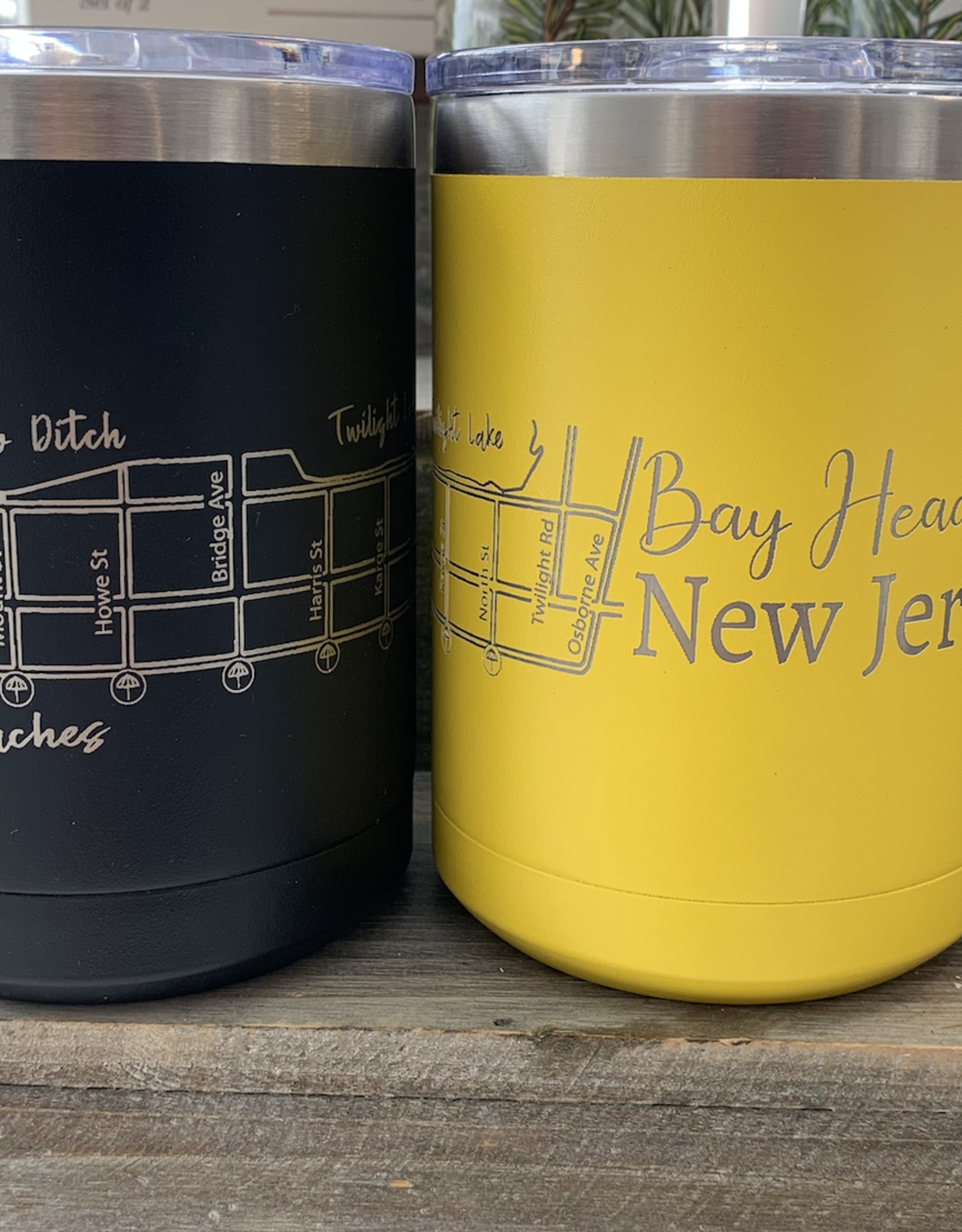 TownPride Bay Head Map Tumbler Mug