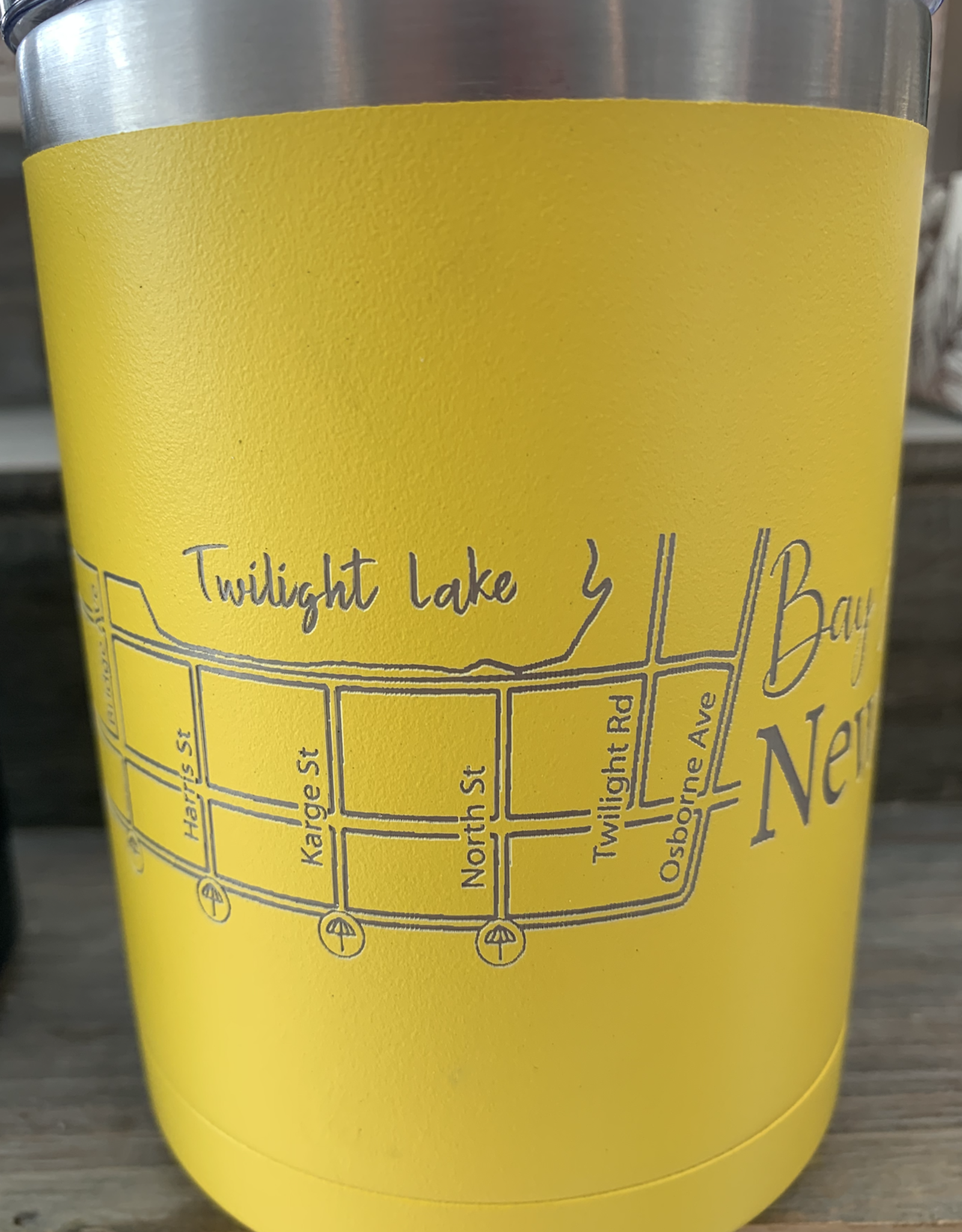 TownPride Bay Head Map Tumbler Mug