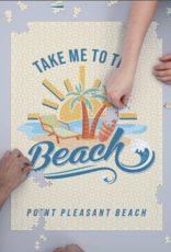 Lantern Press Welcome to the Beach  Puzzle 1000 piece