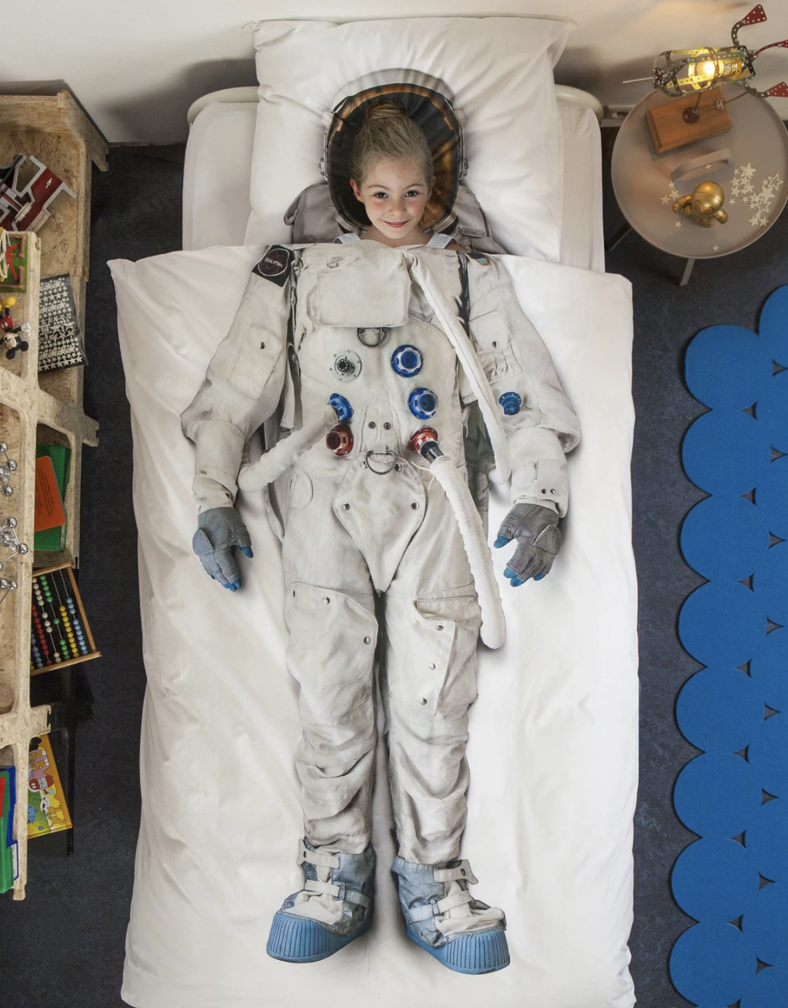 Snurk Astronaut Twin Bedding Duvet Cover