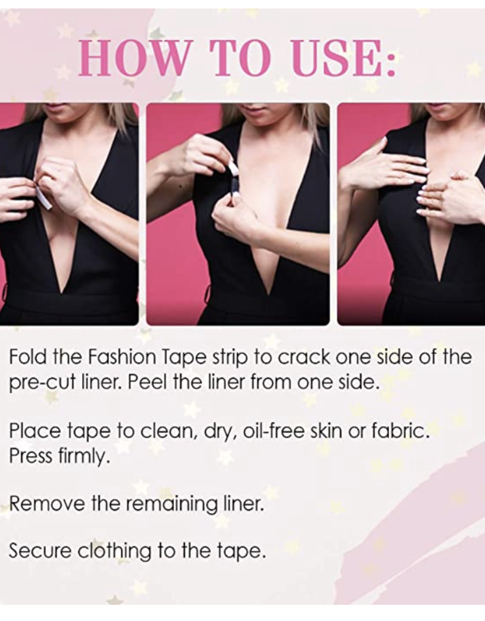 Hollywood Fashion Secrets Clear Bra Straps