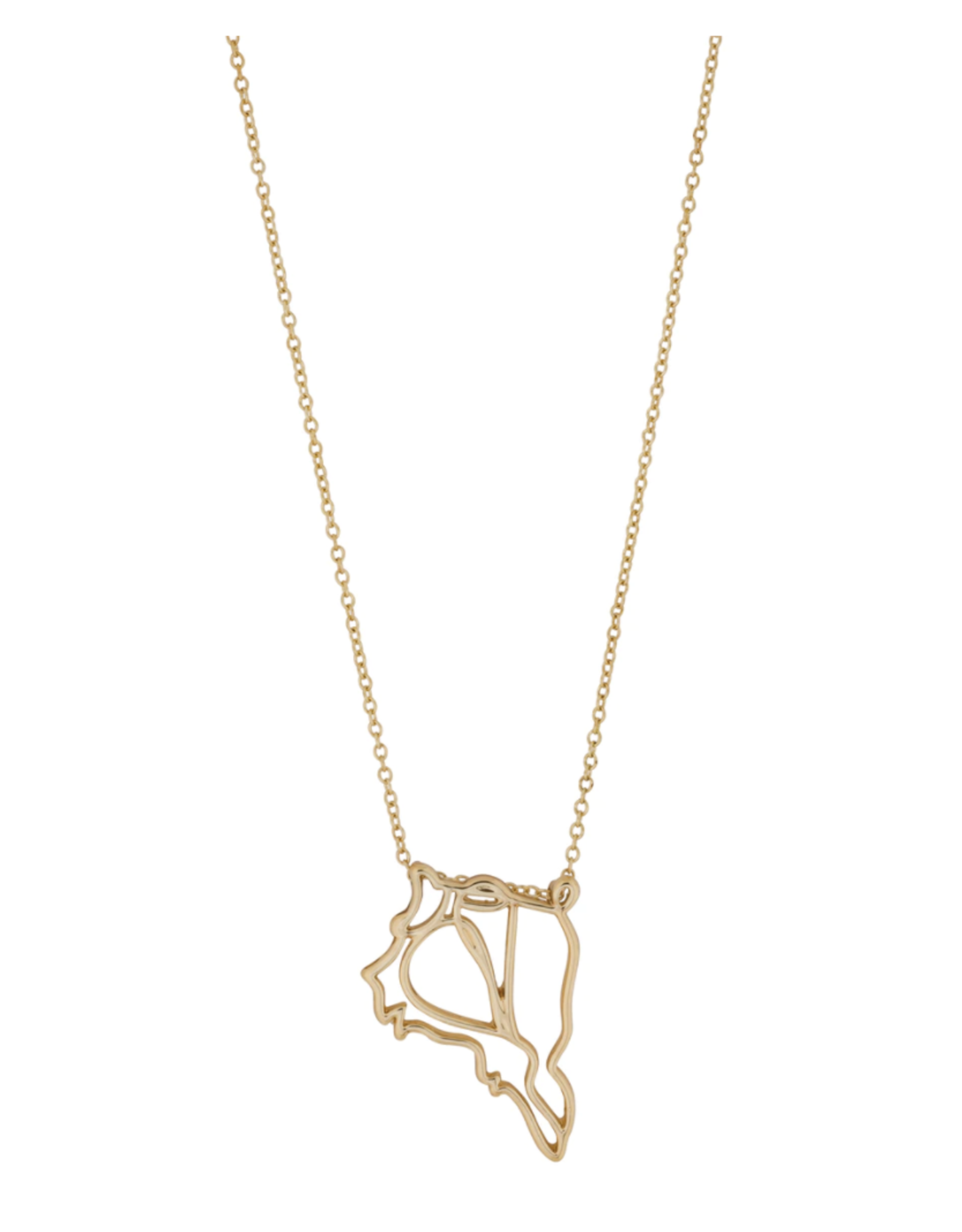 The Beach and Back Captiva Pendant Necklace