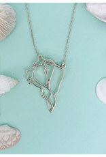 The Beach and Back Captiva Pendant Necklace