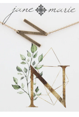 jane marie letter necklaces