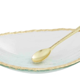 Mud Pie Gold Edge Dip Bowl Set