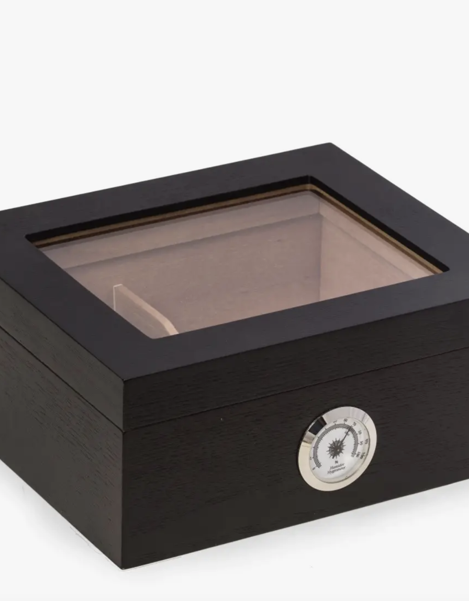 Bey-Berk Humidor with Glass See through Lid