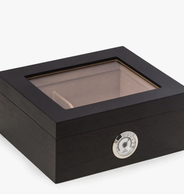 Bey-Berk Humidor with Glass See through Lid