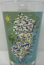 galleyware New Jersey Pint Glass