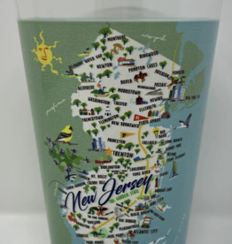 galleyware New Jersey Pint Glass