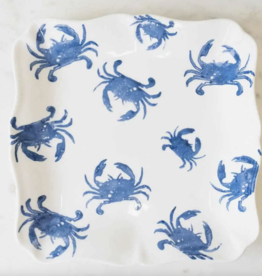 The Royal Standard Watercolor Blue Crab Serving Platter