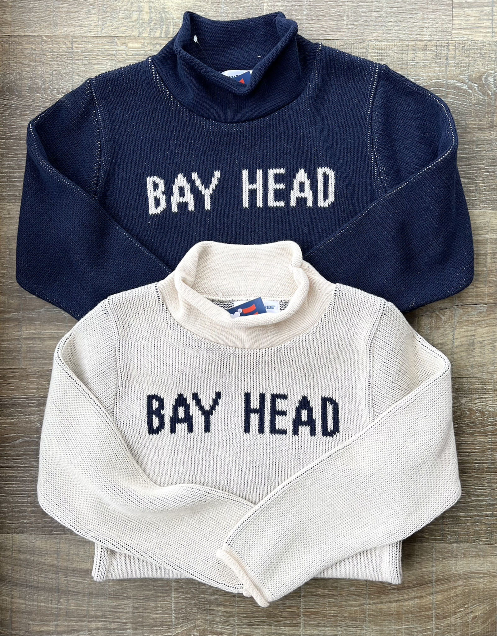 TownPride Vintage Bay Head Roll Neck Sweater- Child