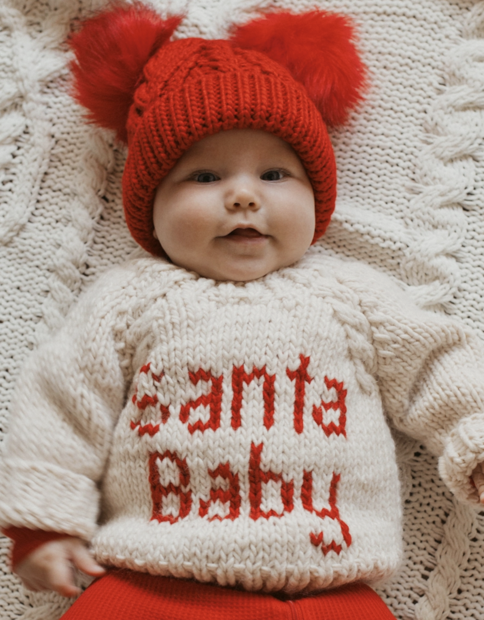 Huggalugs Santa Baby Knit Sweater