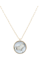 The Beach and Back Hyannis Whale Pendant Necklace