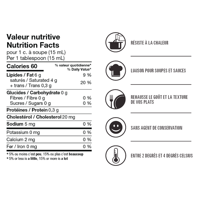 CHAGNON Crème 40% 1L