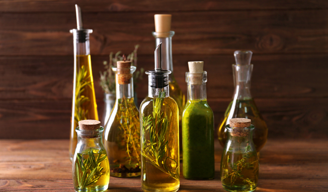 Oils, butters and seasonings