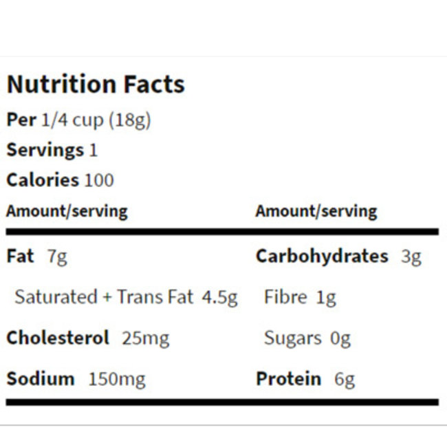 Nothing but cheese Collation Croquante