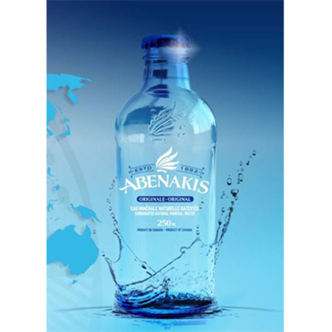 ABENAKIS Eau Minéral Naturelle Gazéifiée