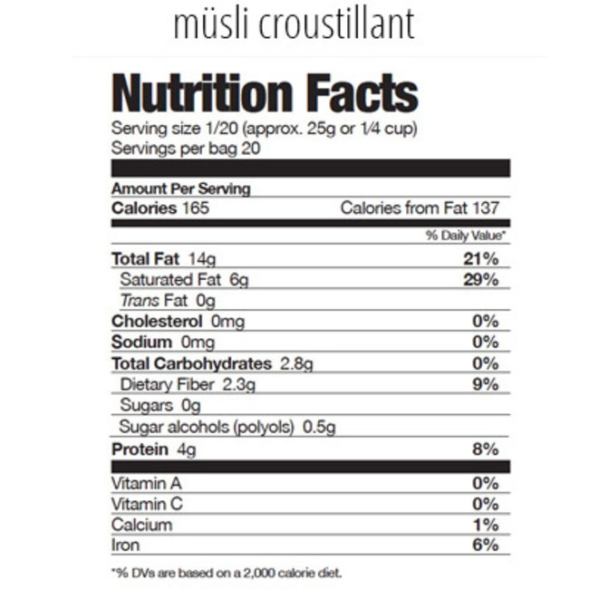 KATRIN ZYTOMIERSKA Céréales (2 SAVEURS)