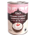 CHA'S ORGANICS Crème de coco à fouetter 400ml