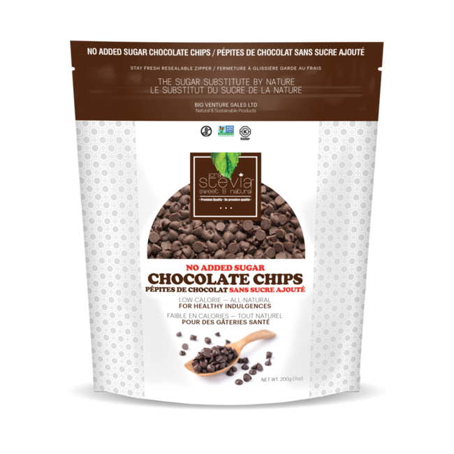 Unsweetened chocolate chips 200g