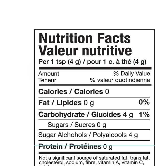 Erythritol - Pure Erythritol 400g