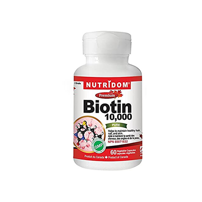 Biotin 10,000 mcg 60 capsules