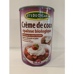 Creme de coco