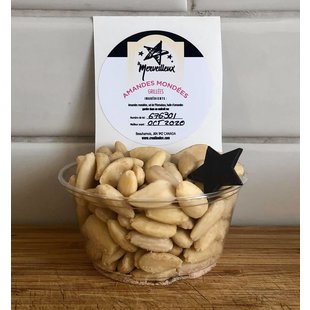 LES MERVEILLEUX Amandes Mondées 160g