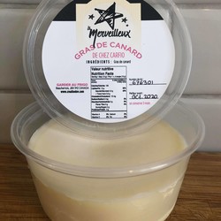 LES MERVEILLEUX Gras De Canard 250g