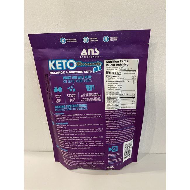 ANS PERFORMANCE Préparation Pour Brownies 395g