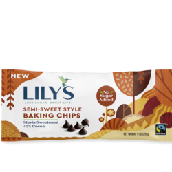 LILY’S Brisures styles mi-sucré pour la Cuisson 255g