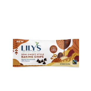 LILY’S Semi-Sweet Style Baking Chips 255g