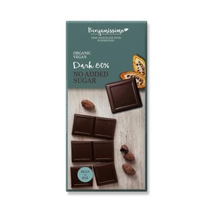 BENJAMISSIMO Chocolat noir 80% 70g