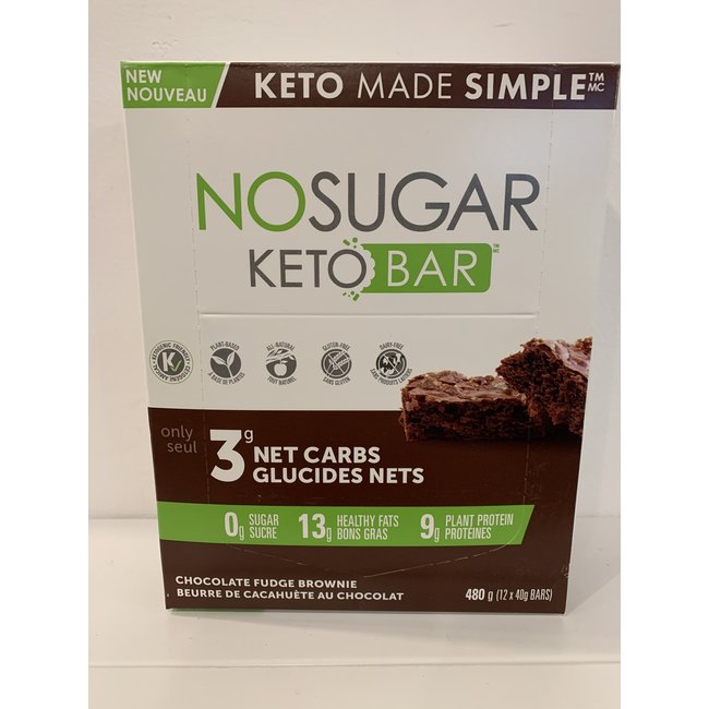NO SUGAR Barres Boîte (plusieurs saveurs) 4x40g