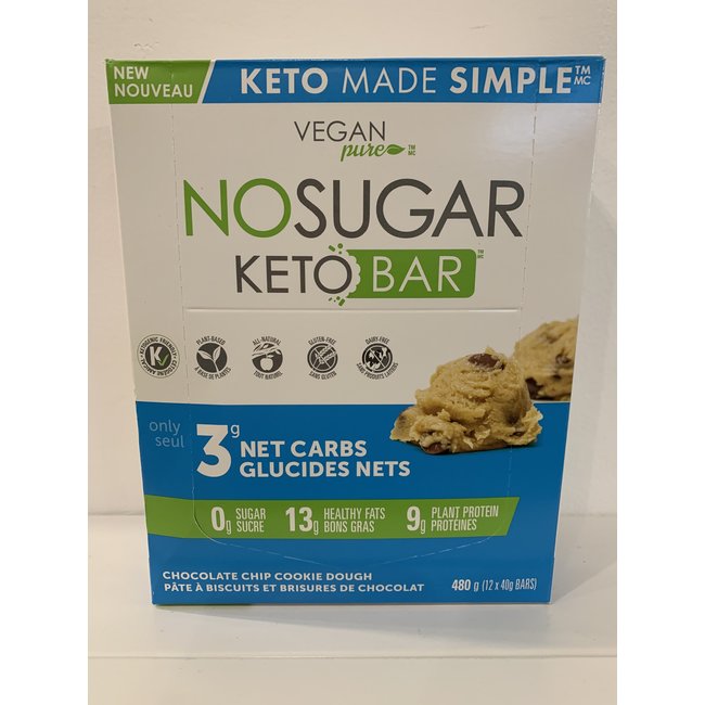 NO SUGAR Barres Boîte (plusieurs saveurs) 4x40g