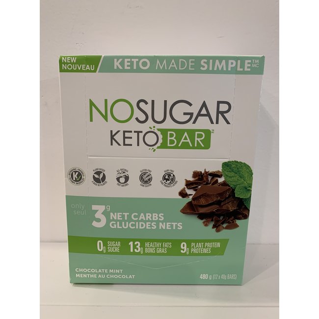NO SUGAR Barres Boîte (plusieurs saveurs) 4x40g