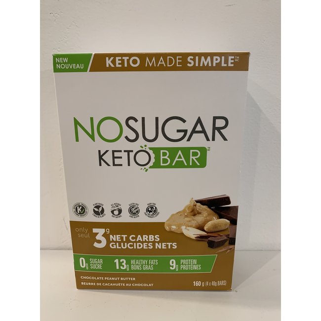 NO SUGAR Barres Boîte (plusieurs saveurs) 4x40g