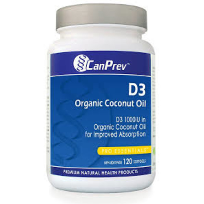 CAN PREV Vitamine D3 120 gélules